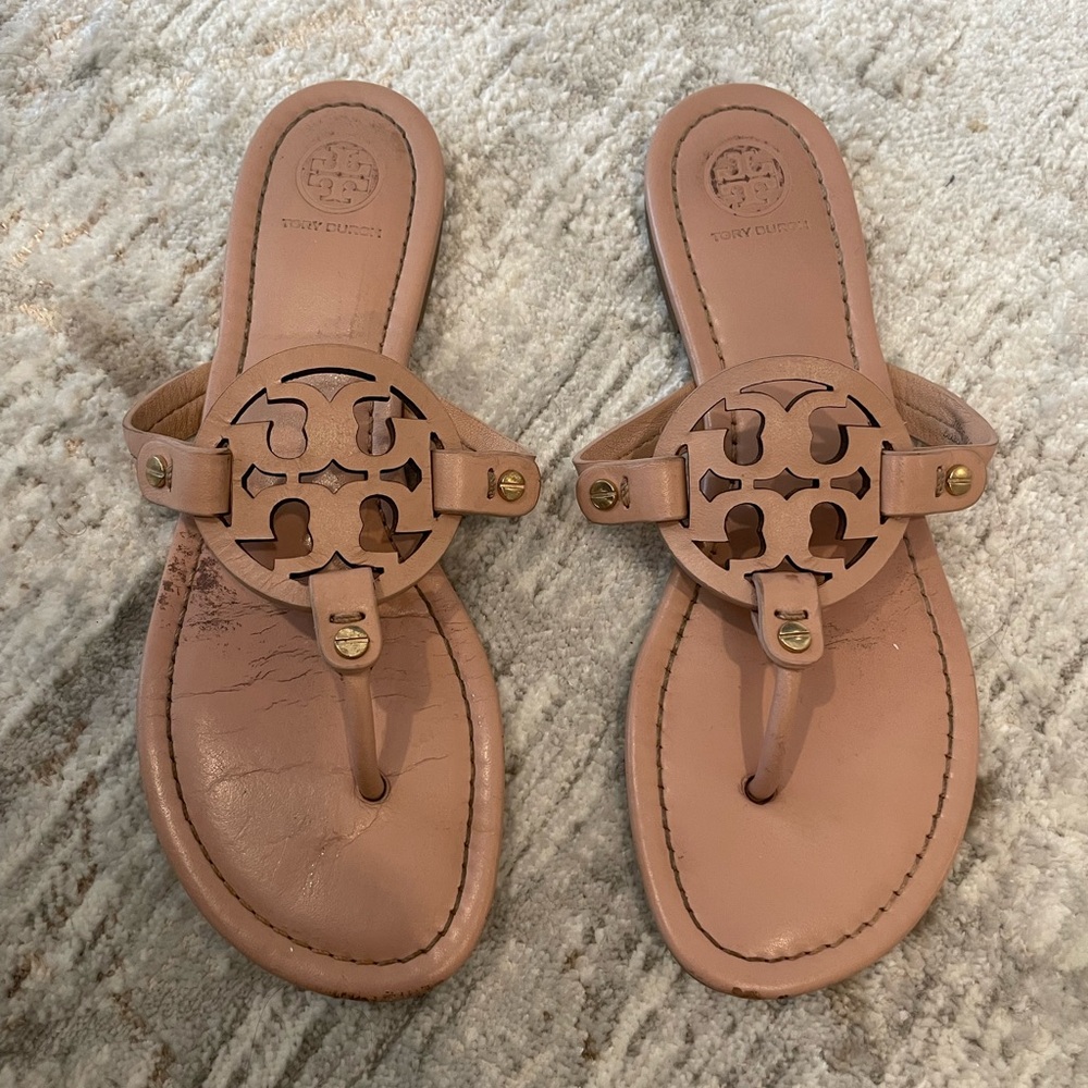 Tory Burch Nude Sandals 8